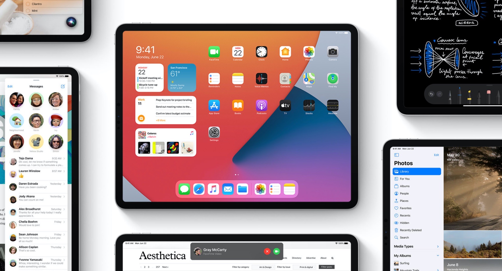 Gurman: iPadOS får uppdaterad multitasking och iOS förbättrad notiskontroll